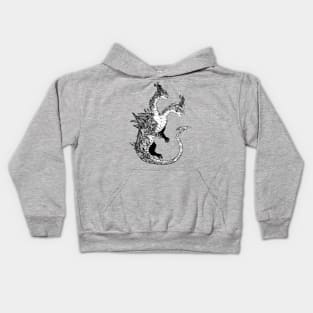 Two Headed Dragon Kids Hoodie